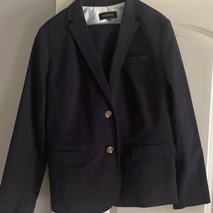 Talbots 2 Pc Navy Suit